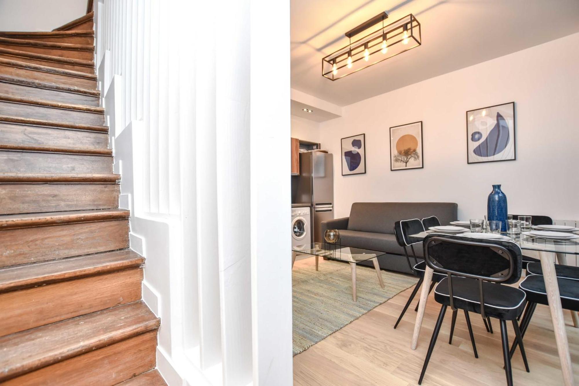 Elegant - 1br-5p - Parc De Belleville * Parijs